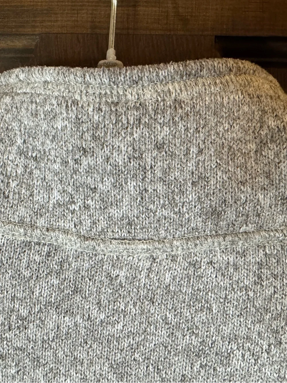 The North Face Mens Large Gray Sweater Fleece 1/4 Zip Pullover Gorpcore Hiking